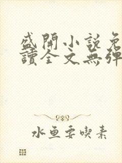 盛开小说免费阅读全文无弹窗