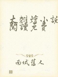 大杂烩小说全集阅读免费