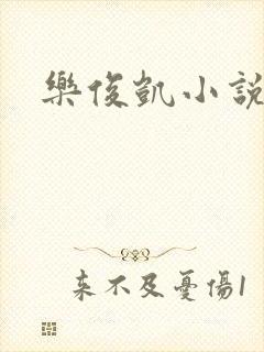 乐俊凯小说