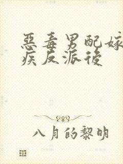 恶毒男配嫁给残疾反派后