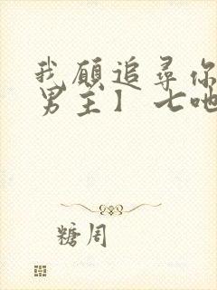 我愿追寻你【双男主】 七吔