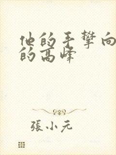 他的手攀向了我的高峰