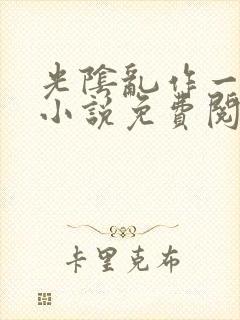 光阴乱作一团的小说免费阅读