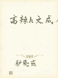 高辣h文成人h封面