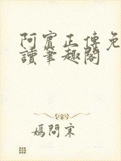 阿宾正传免费阅读笔趣阁封面