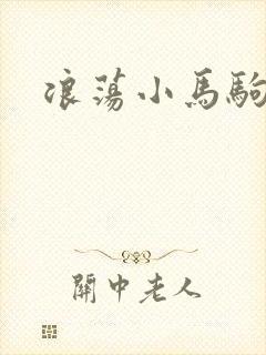 浪荡小马驹