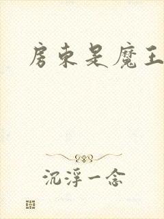 房东是魔王大人封面