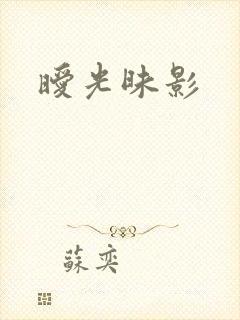 暧光昧影封面
