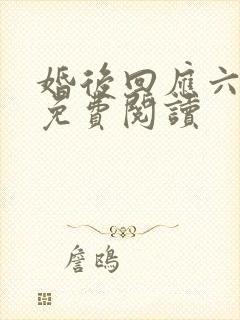 婚后回应六盲星免费阅读