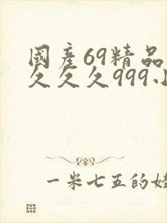 国产69精品久久久久999小说
