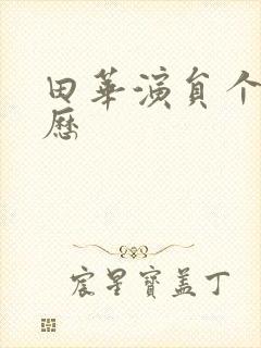 田华演员个人简历