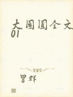 大团圆全文阅读01封面