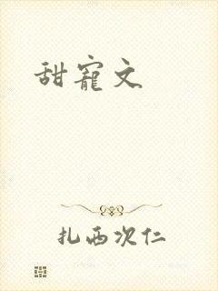 甜宠文