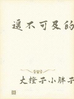 遥不可及的爱