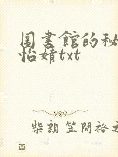 图书馆的秘密程怡婧txt封面