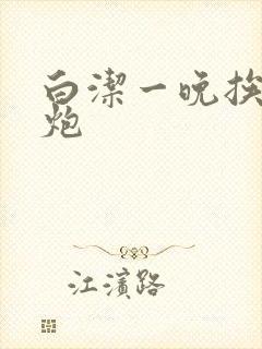 白洁一晚挨十二炮