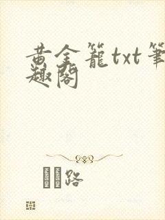 黄金笼txt笔趣阁
