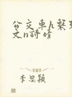 公交车h系列辣文n诗晴