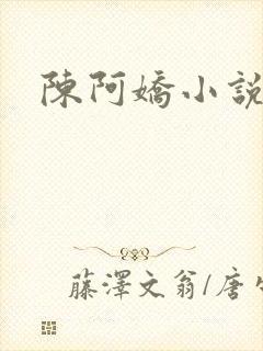 陈阿娇小说封面