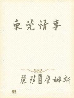 东莞情事封面