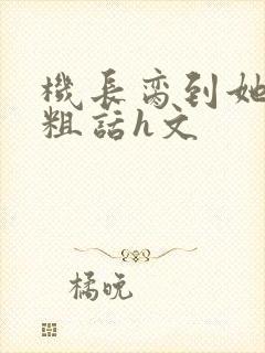 机长脔到她哭h粗话h文