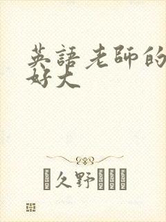 英语老师的兔子好大