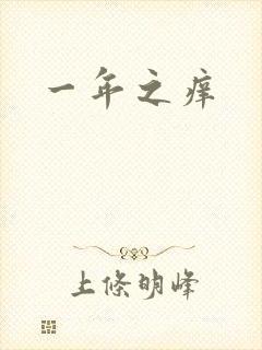 一年之痒封面
