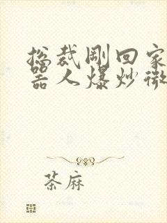 总裁刚回家被机器人爆炒微博