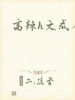 高辣h文成人h封面