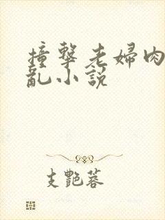 撞击老妇肉体之乱小说