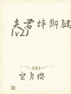 夫君摔断腿后(1v2)封面