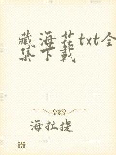 藏海花txt全集下载