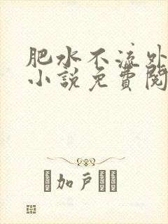 肥水不流外人田小说免费阅读