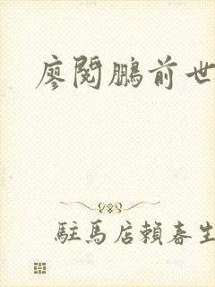 廖阅鹏前世今生