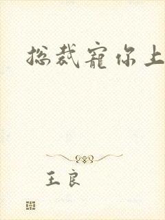 总裁宠你上瘾封面