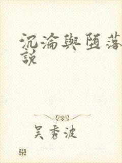 沉沦与堕落的小说