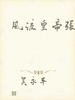 风流皇帝张无忌封面
