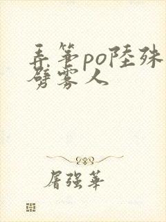 弄筝po陆殊词劈雾人封面