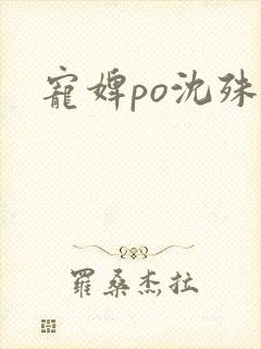 宠婢po沈殊辞封面