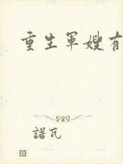 重生军嫂有空间