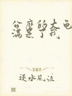 公么的大龟强大满足了我