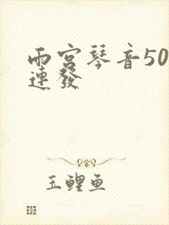 雨宫琴音500连发