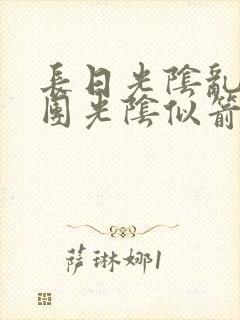 长日光阴乱作一团光阴似箭必读