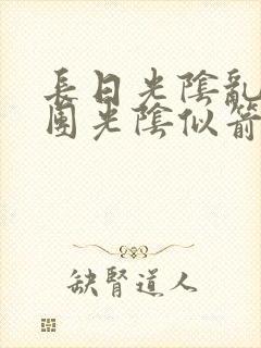 长日光阴乱作一团光阴似箭必读