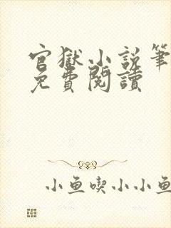 官狱小说笔趣阁免费阅读封面