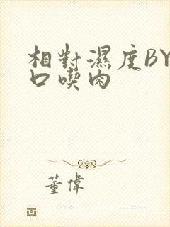 相对湿度BY大口吃肉