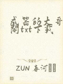 成器的大哥笔趣阁txt下载