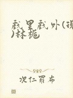 戏里戏外(现场)林栀