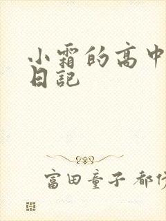 小霜的高中成长日记