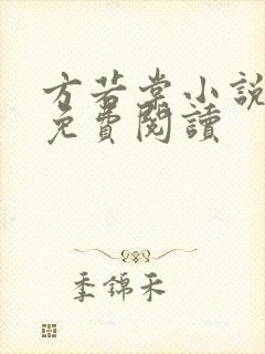 方若棠小说全文免费阅读